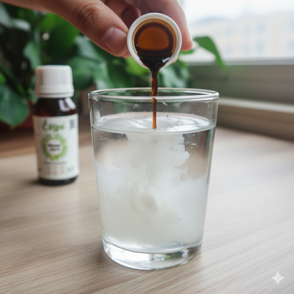 Dilute 5 ml in 1 litre water